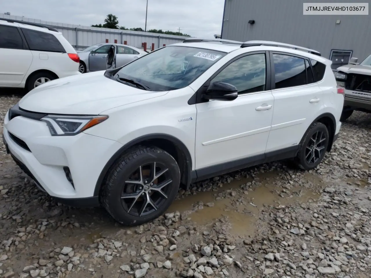 2017 Toyota Rav4 Hv Se VIN: JTMJJREV4HD103677 Lot: 62130795