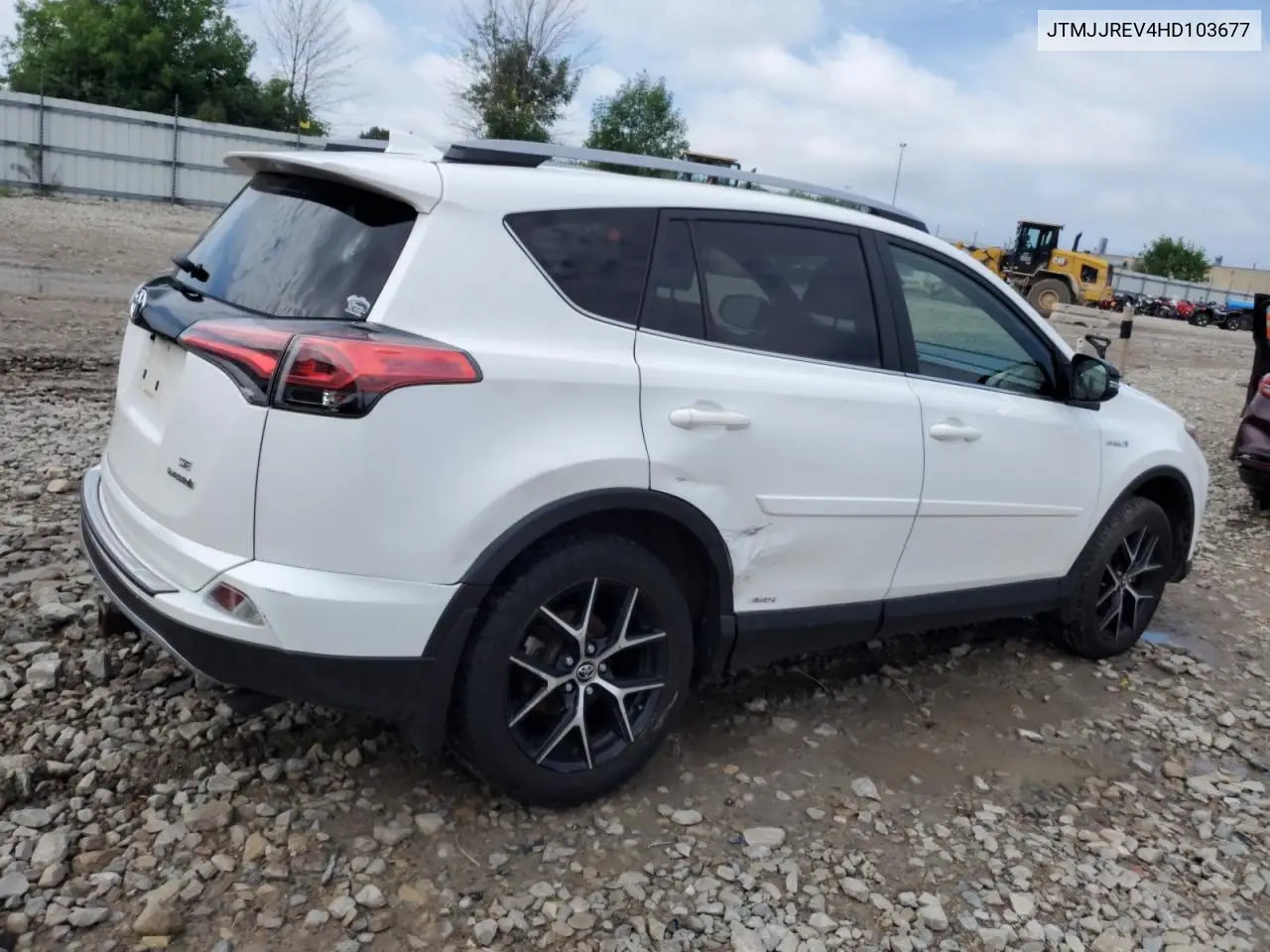 2017 Toyota Rav4 Hv Se VIN: JTMJJREV4HD103677 Lot: 62130795