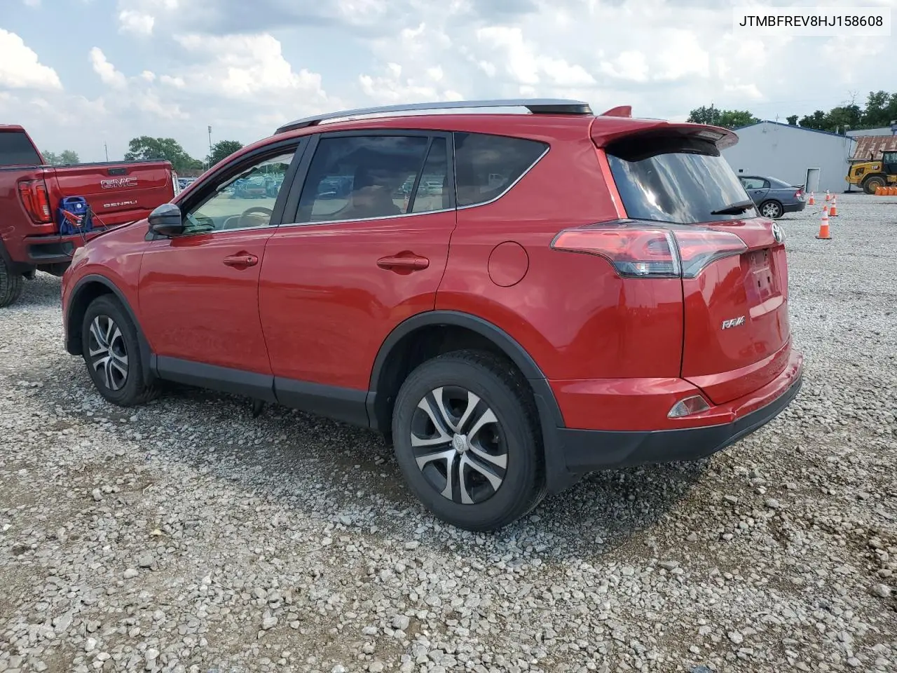 2017 Toyota Rav4 Le VIN: JTMBFREV8HJ158608 Lot: 62185475