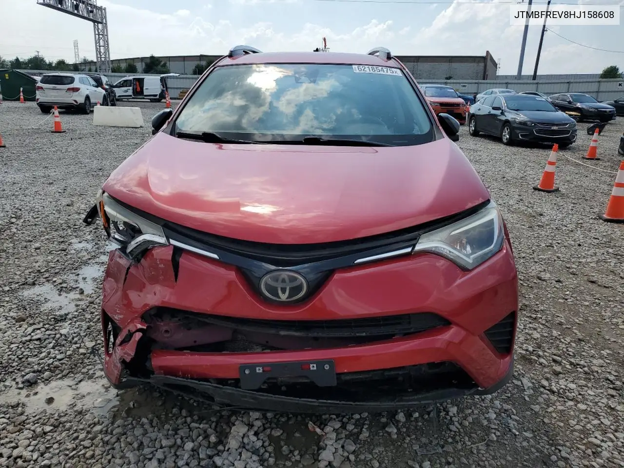 2017 Toyota Rav4 Le VIN: JTMBFREV8HJ158608 Lot: 62185475