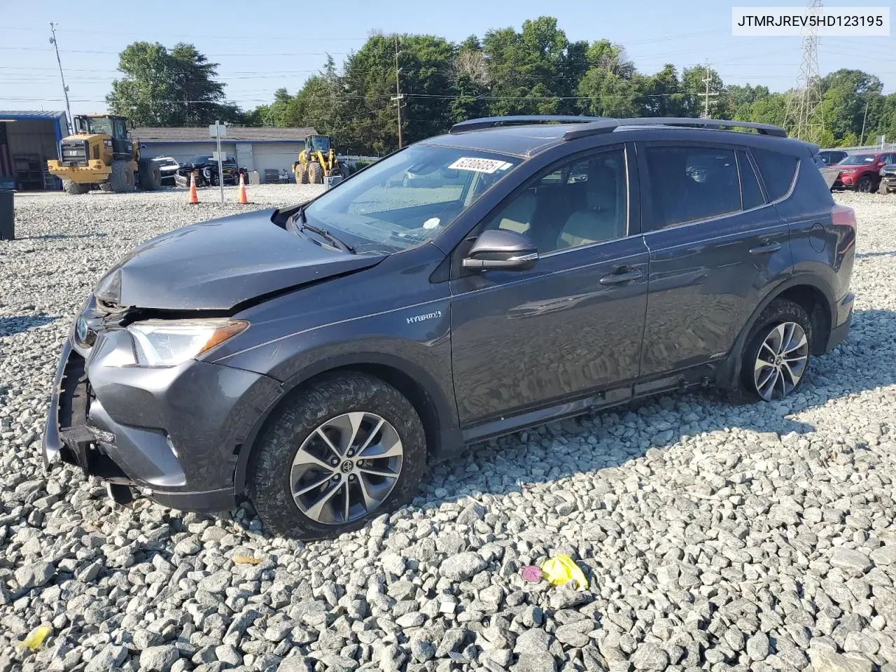 2017 Toyota Rav4 Hv Le VIN: JTMRJREV5HD123195 Lot: 62306035