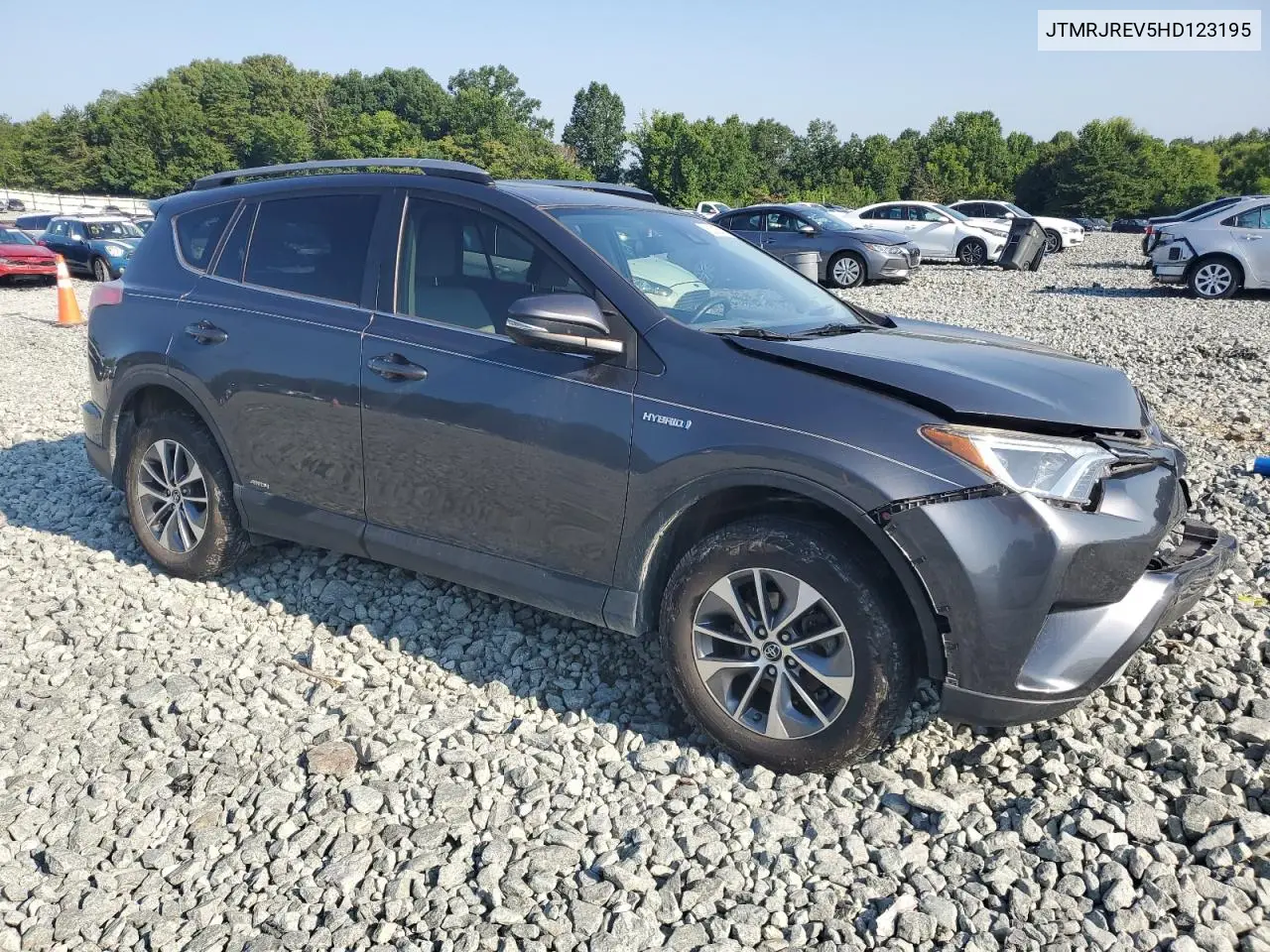 2017 Toyota Rav4 Hv Le VIN: JTMRJREV5HD123195 Lot: 62306035