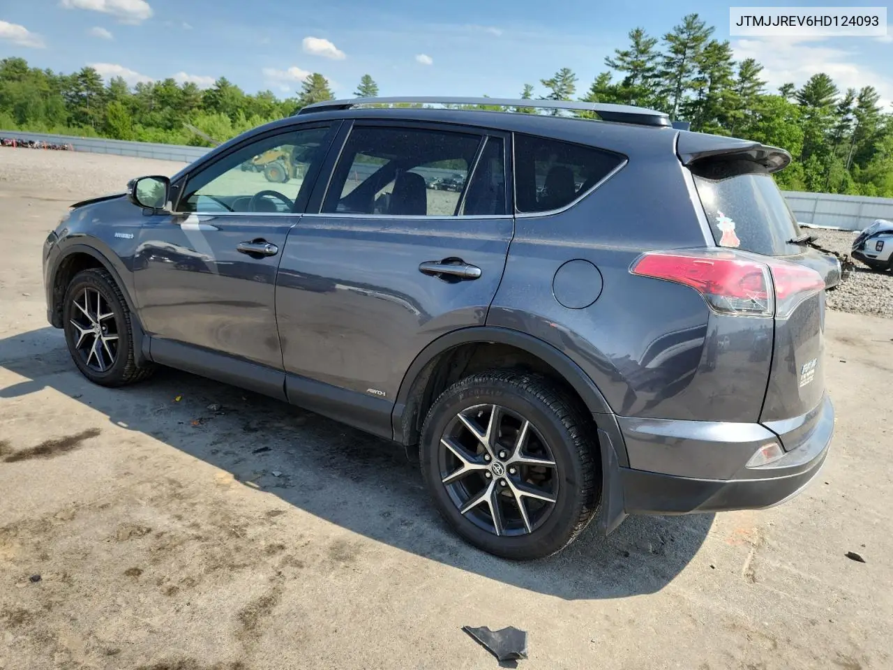 2017 Toyota Rav4 Hv Se VIN: JTMJJREV6HD124093 Lot: 62344135