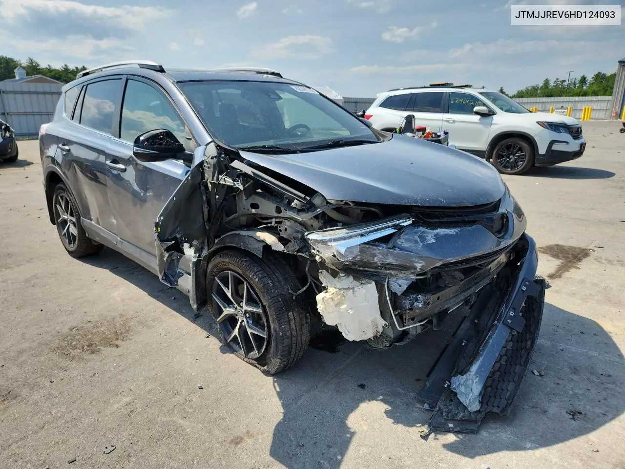 2017 Toyota Rav4 Hv Se VIN: JTMJJREV6HD124093 Lot: 62344135