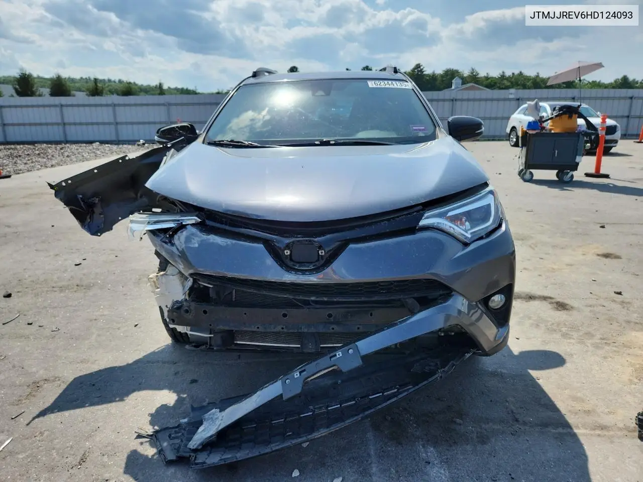2017 Toyota Rav4 Hv Se VIN: JTMJJREV6HD124093 Lot: 62344135