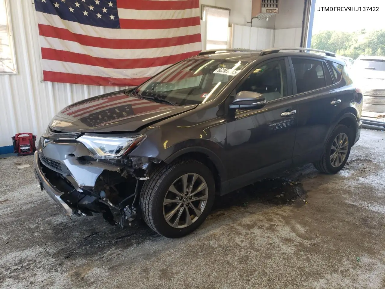 2017 Toyota Rav4 Limited VIN: JTMDFREV9HJ137422 Lot: 62359005