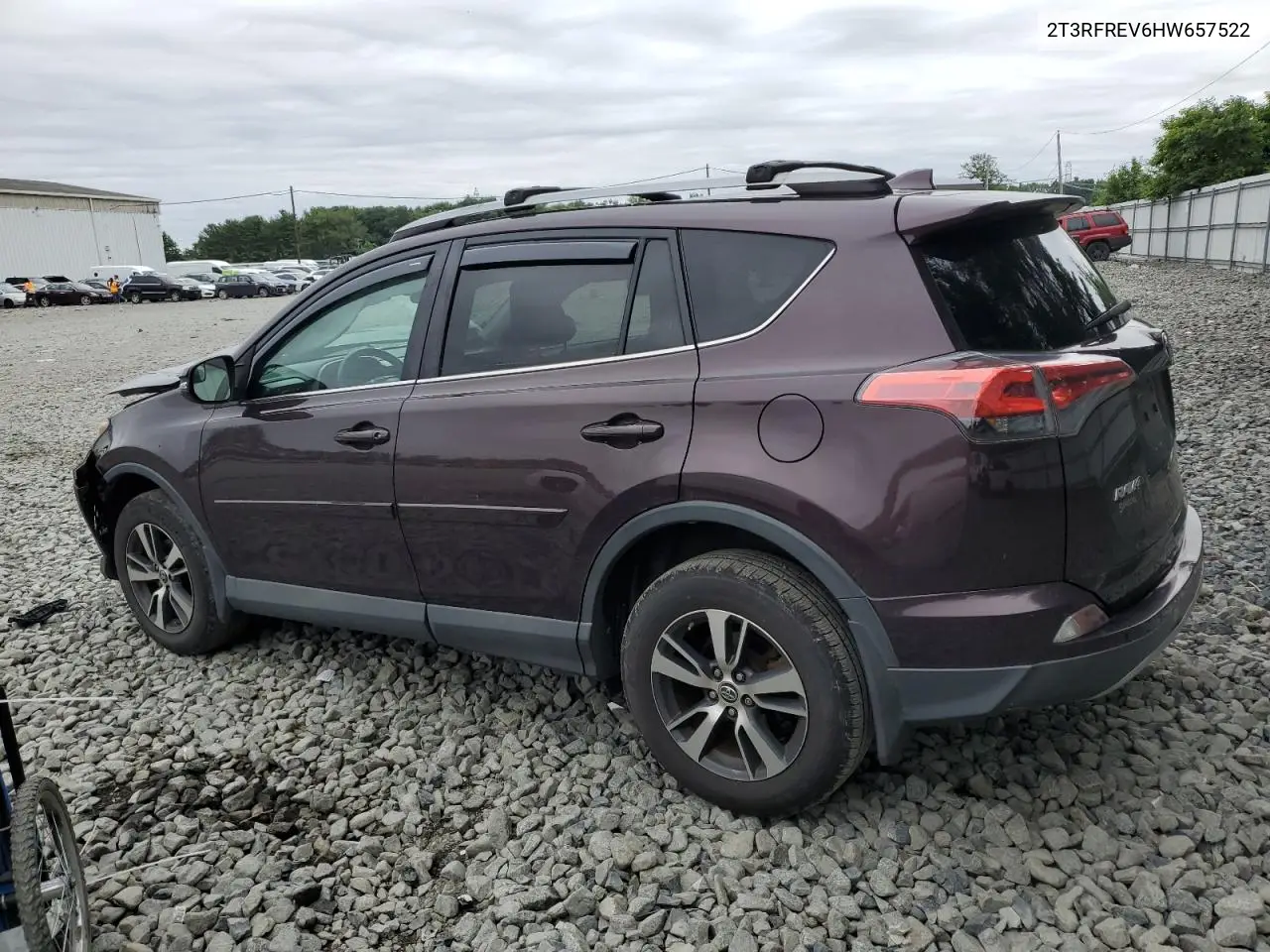 2017 Toyota Rav4 Xle VIN: 2T3RFREV6HW657522 Lot: 62466745
