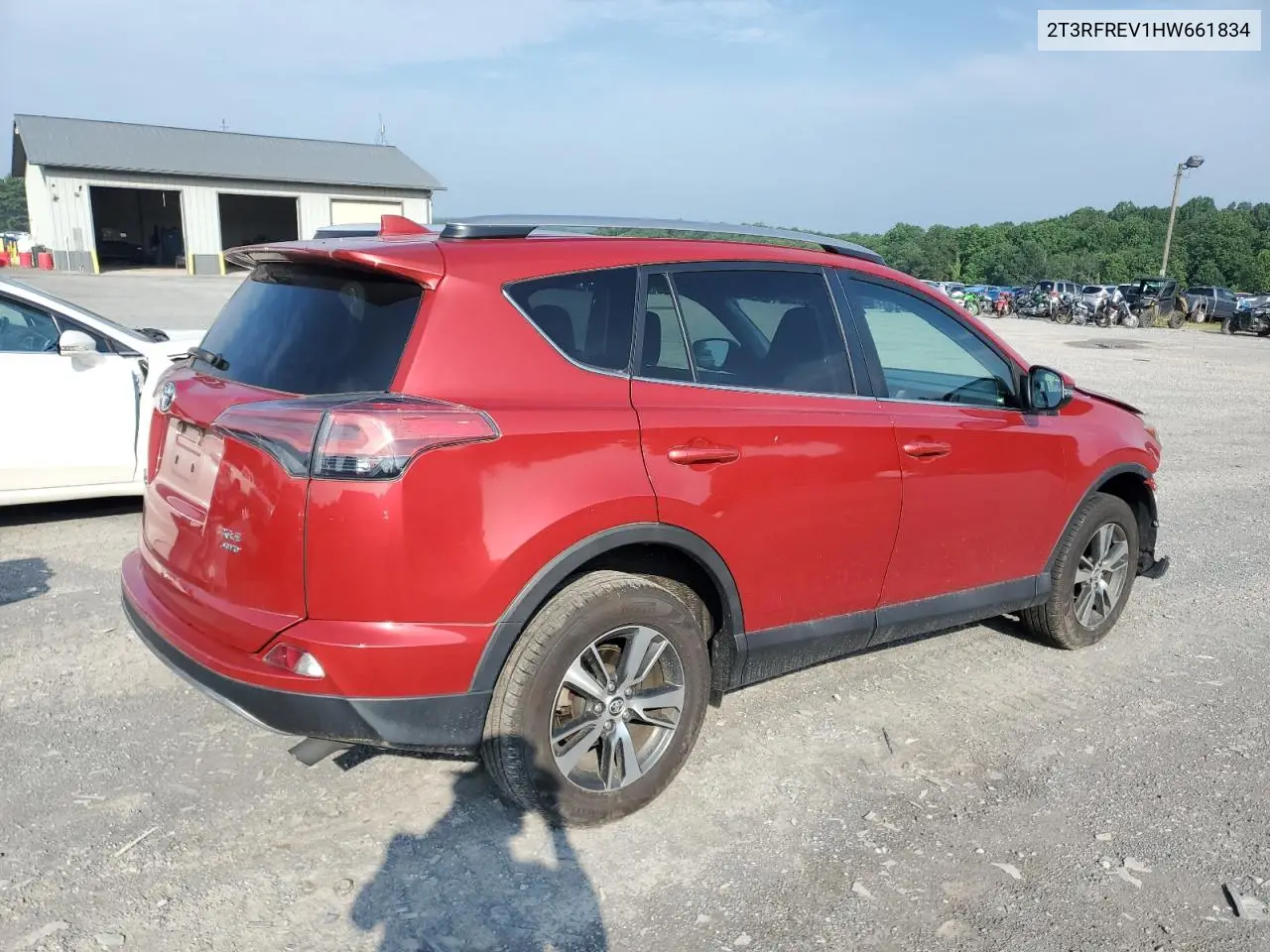 2017 Toyota Rav4 Xle VIN: 2T3RFREV1HW661834 Lot: 62630685