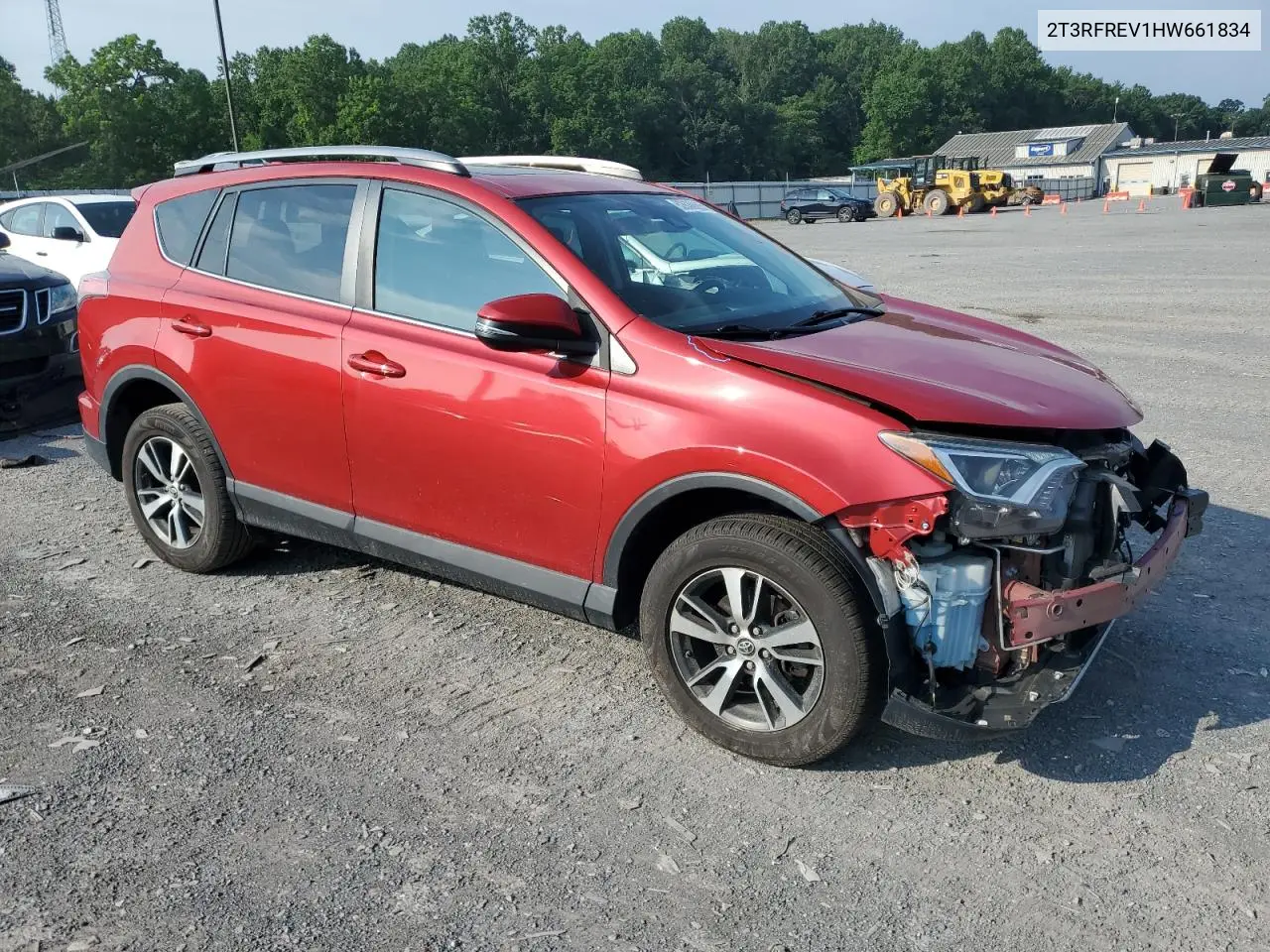 2017 Toyota Rav4 Xle VIN: 2T3RFREV1HW661834 Lot: 62630685