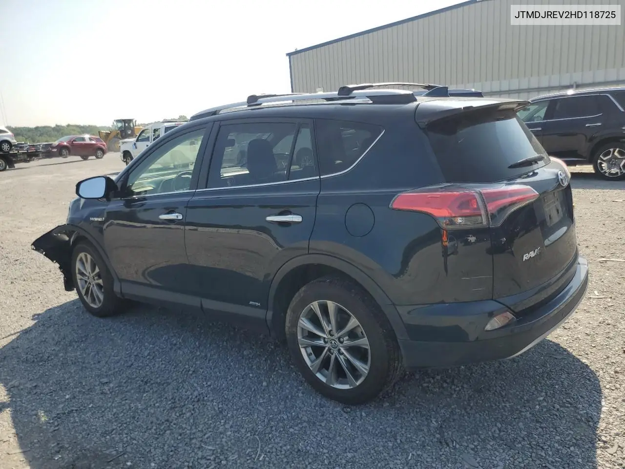 2017 Toyota Rav4 Hv Limited VIN: JTMDJREV2HD118725 Lot: 62640595