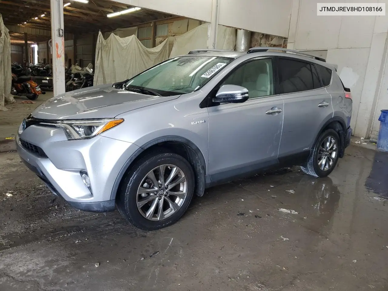 2017 Toyota Rav4 Hv Limited VIN: JTMDJREV8HD108166 Lot: 62667685