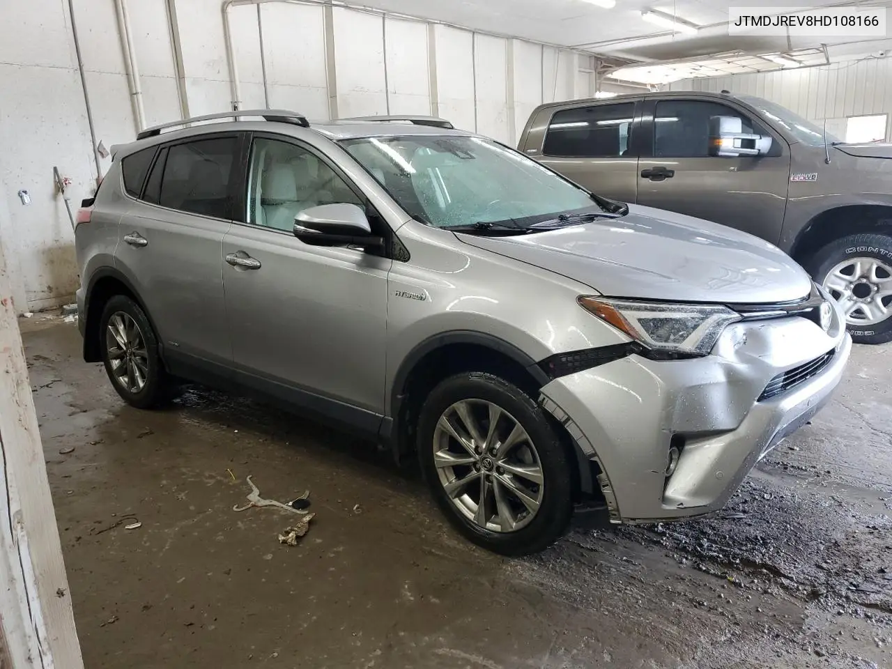 2017 Toyota Rav4 Hv Limited VIN: JTMDJREV8HD108166 Lot: 62667685