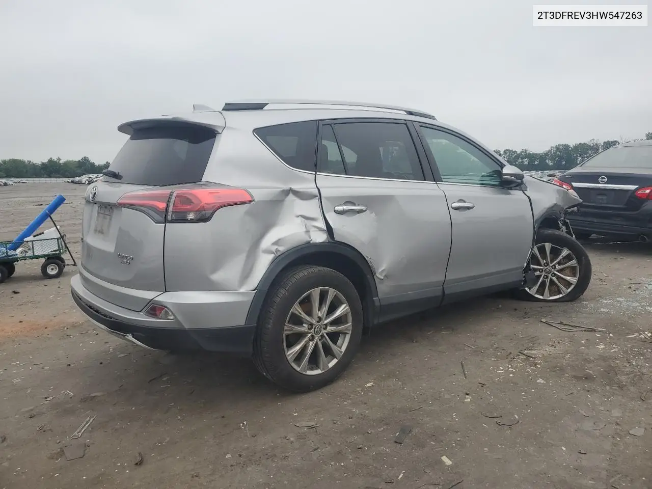 2017 Toyota Rav4 Limited VIN: 2T3DFREV3HW547263 Lot: 62745235