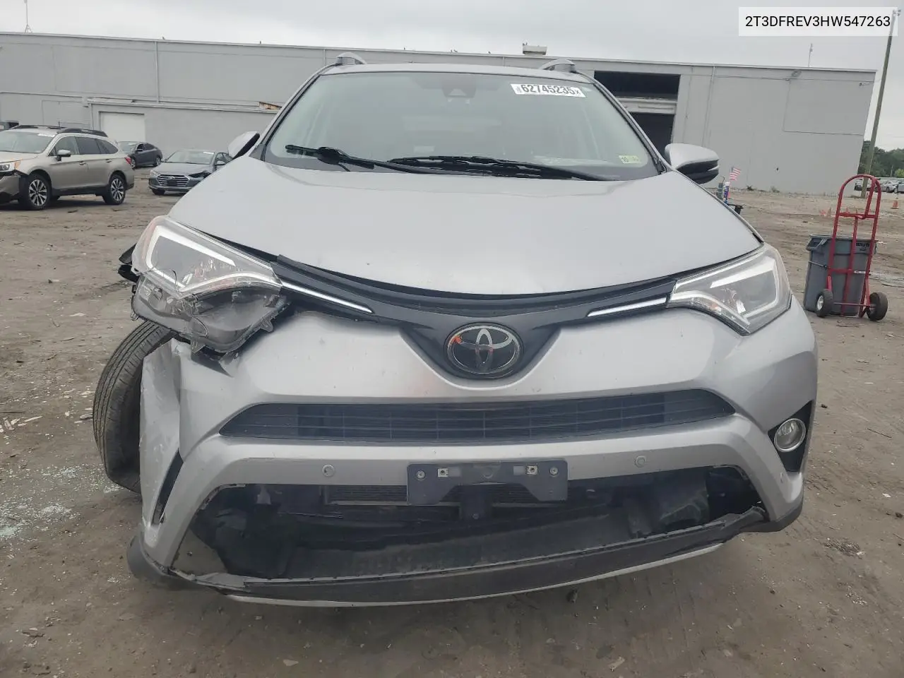 2017 Toyota Rav4 Limited VIN: 2T3DFREV3HW547263 Lot: 62745235
