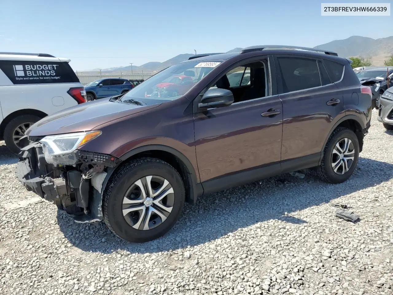 2t3bfrev3hw666339 2T3BFREV3HW666339 2017 Toyota Rav4 Le