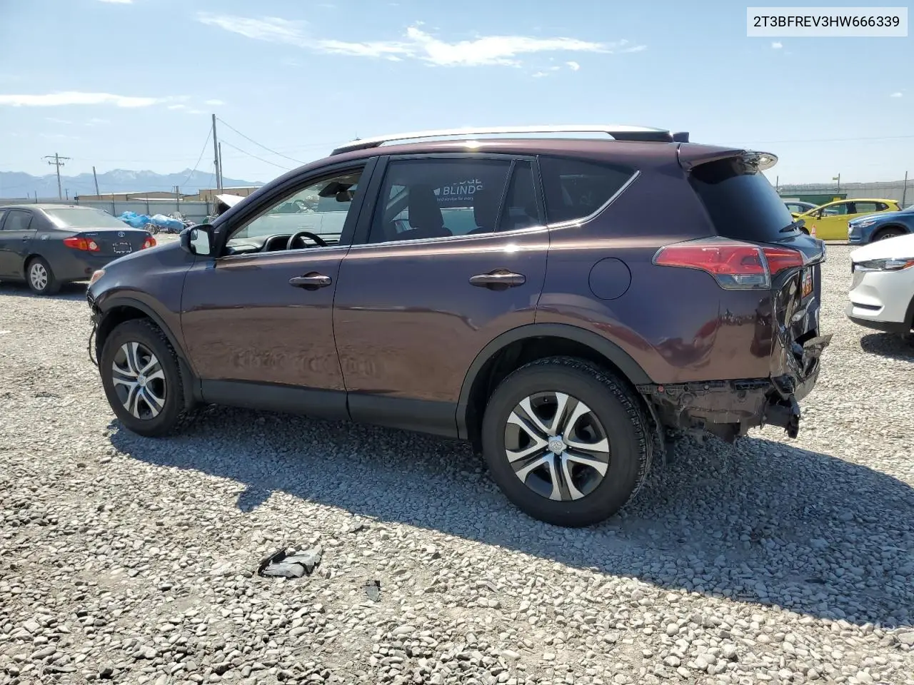 2t3bfrev3hw666339 2T3BFREV3HW666339 2017 Toyota Rav4 Le