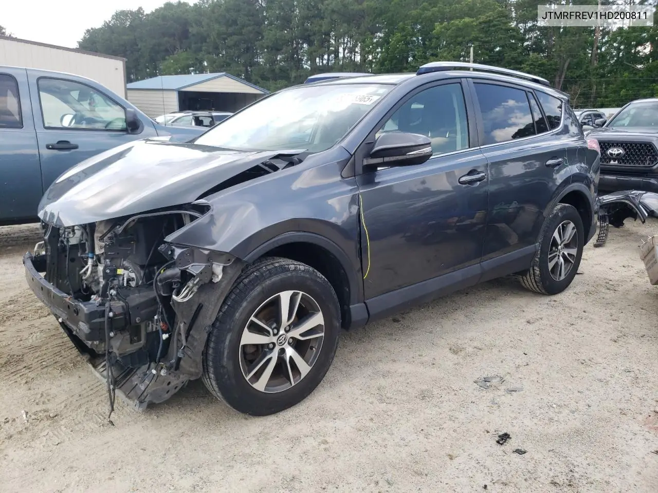 2017 Toyota Rav4 Xle VIN: JTMRFREV1HD200811 Lot: 62778965