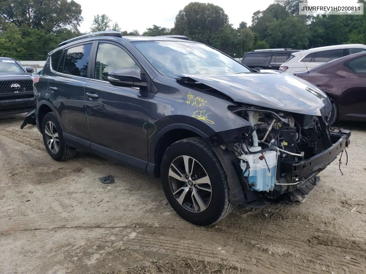 2017 Toyota Rav4 Xle VIN: JTMRFREV1HD200811 Lot: 62778965