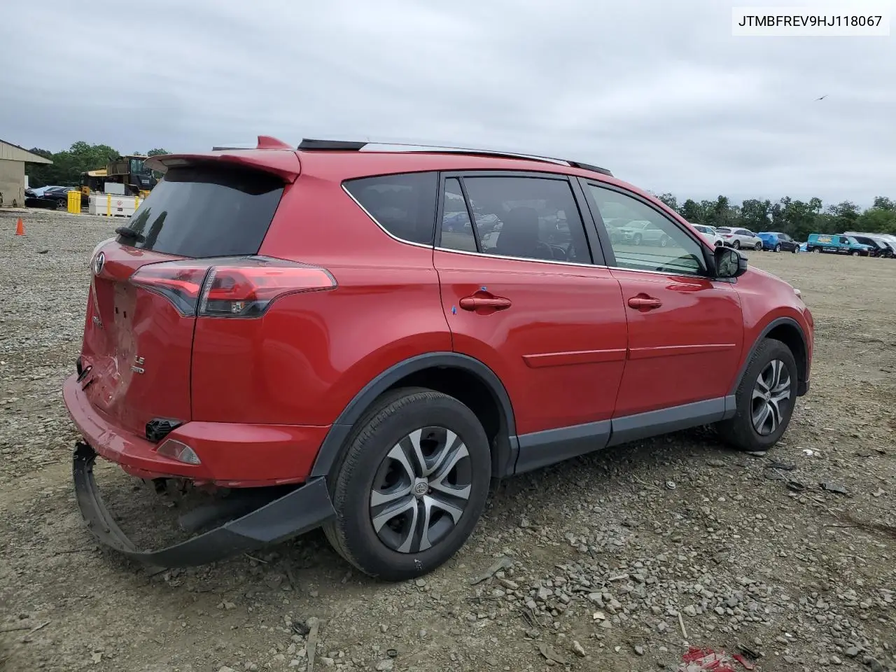 2017 Toyota Rav4 Le VIN: JTMBFREV9HJ118067 Lot: 62819085