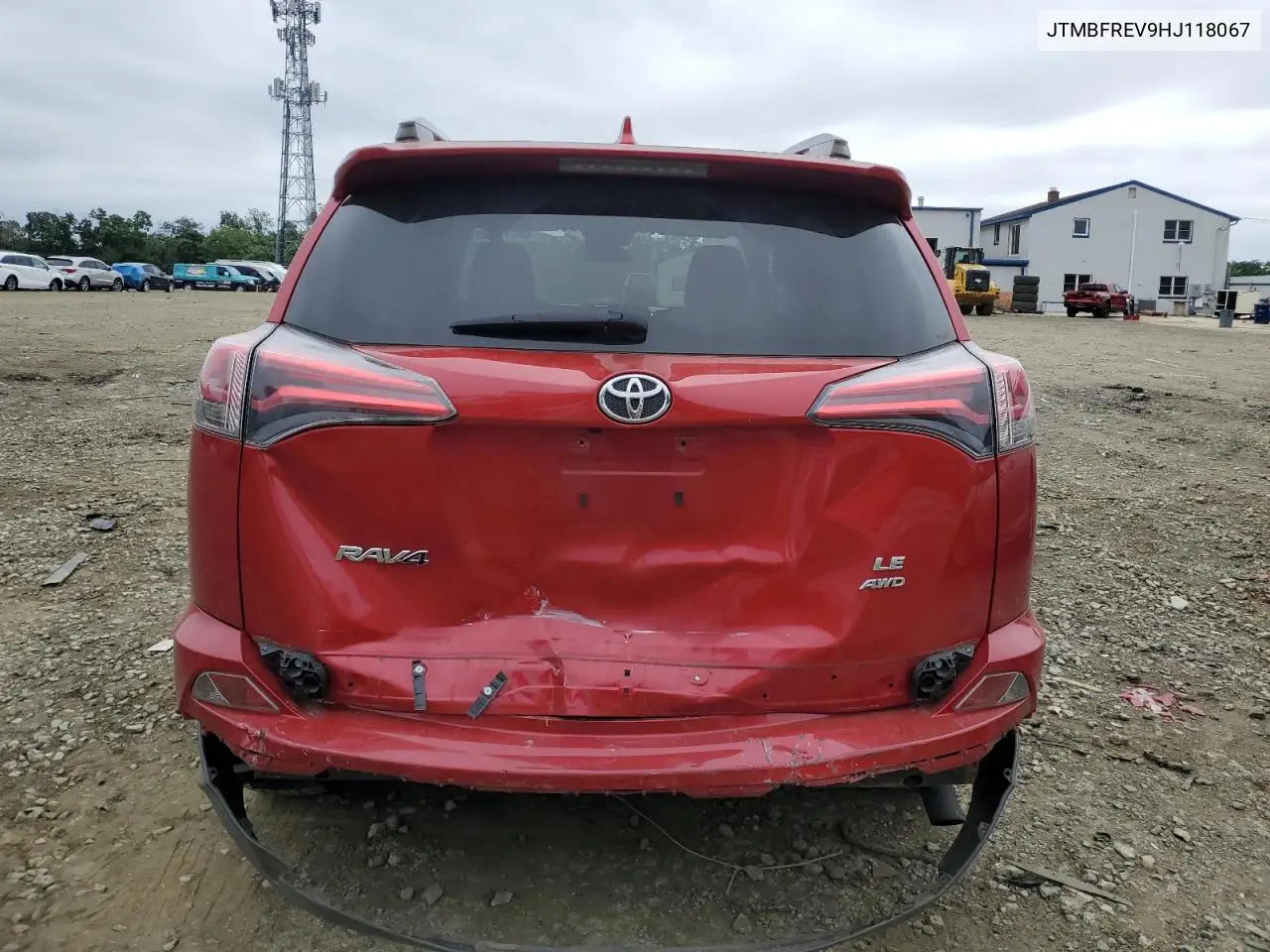 2017 Toyota Rav4 Le VIN: JTMBFREV9HJ118067 Lot: 62819085