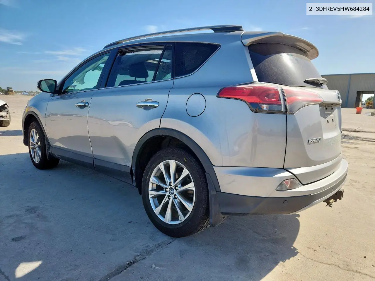 2017 Toyota Rav4 Limited VIN: 2T3DFREV5HW684284 Lot: 62855025