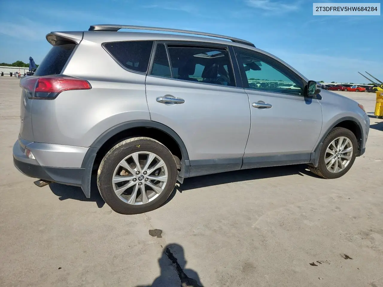 2017 Toyota Rav4 Limited VIN: 2T3DFREV5HW684284 Lot: 62855025