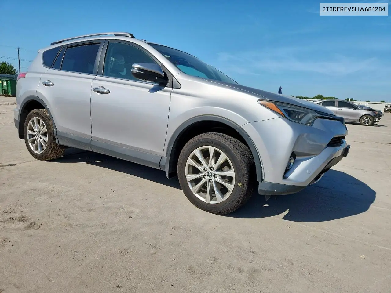 2017 Toyota Rav4 Limited VIN: 2T3DFREV5HW684284 Lot: 62855025