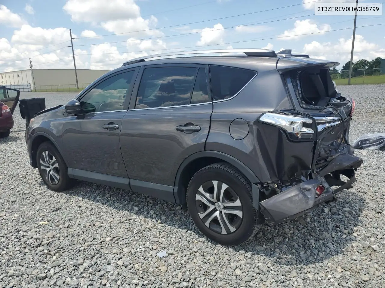 2017 Toyota Rav4 Le VIN: 2T3ZFREV0HW358799 Lot: 62984685