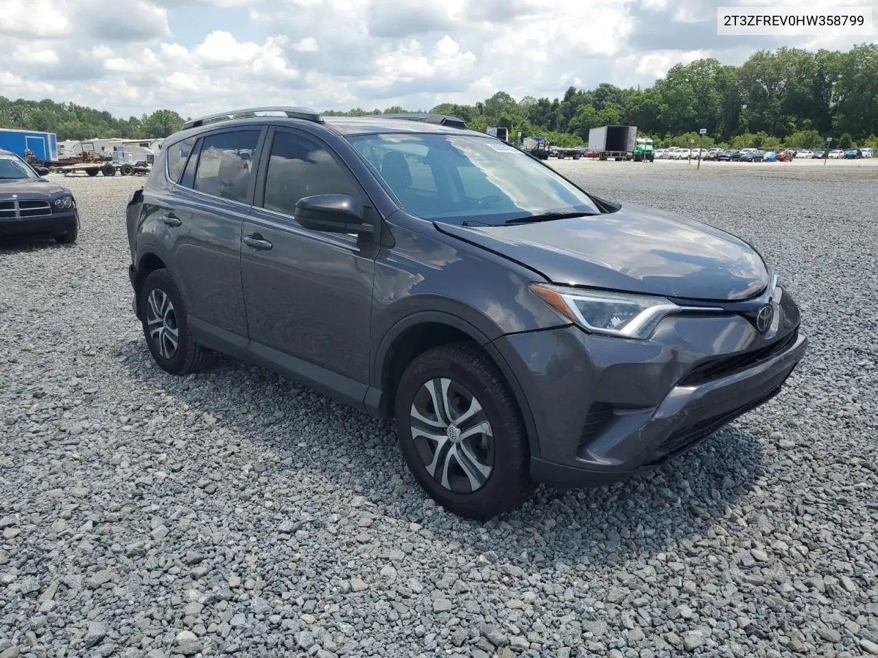 2017 Toyota Rav4 Le VIN: 2T3ZFREV0HW358799 Lot: 62984685