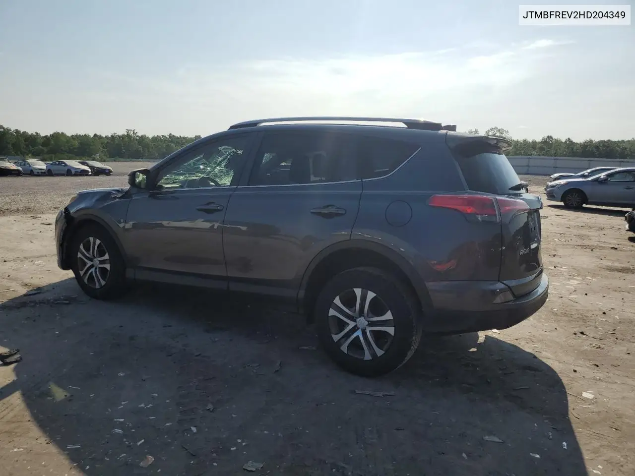 2017 Toyota Rav4 Le VIN: JTMBFREV2HD204349 Lot: 63006825