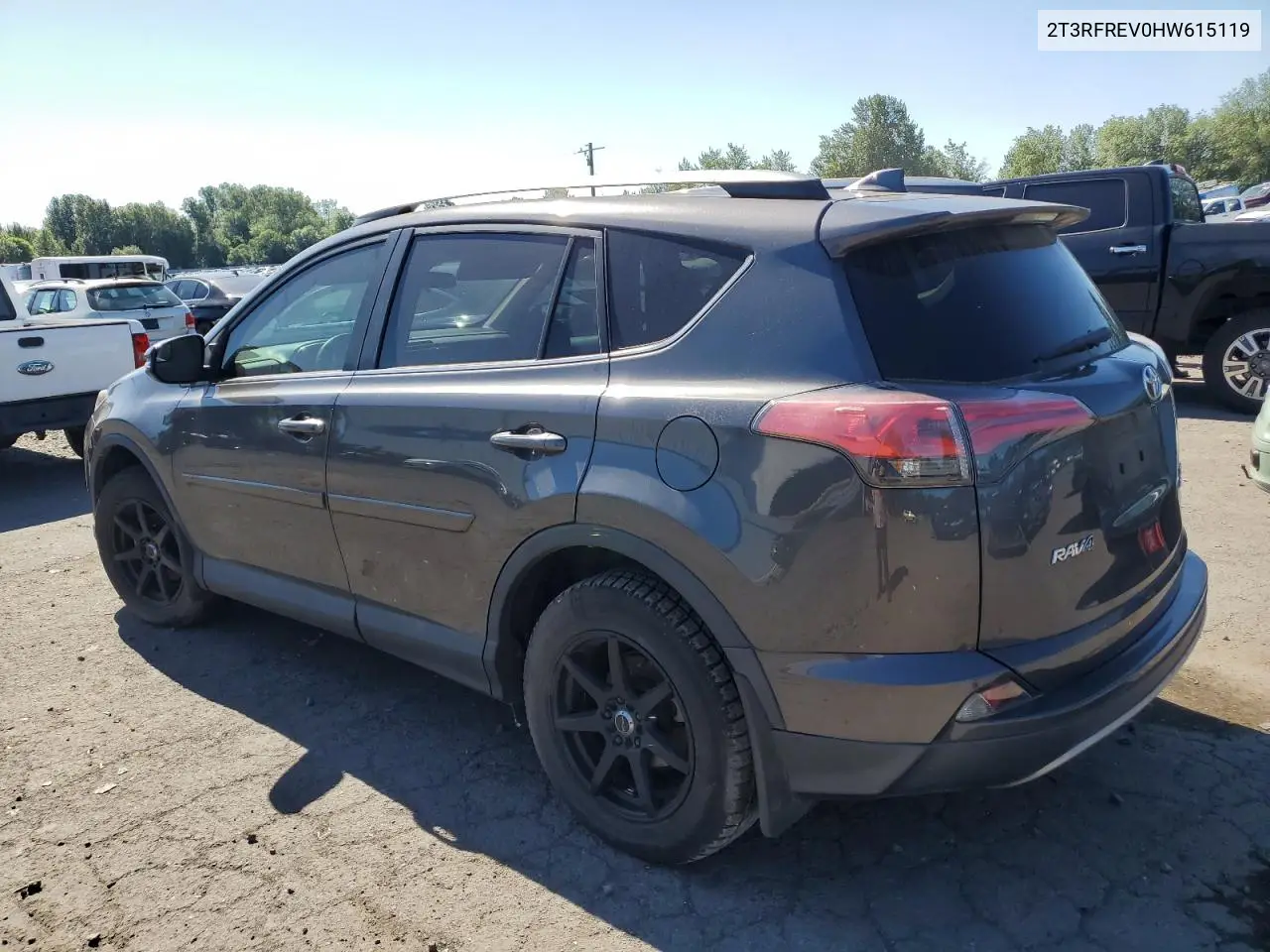 2017 Toyota Rav4 Xle VIN: 2T3RFREV0HW615119 Lot: 63034275