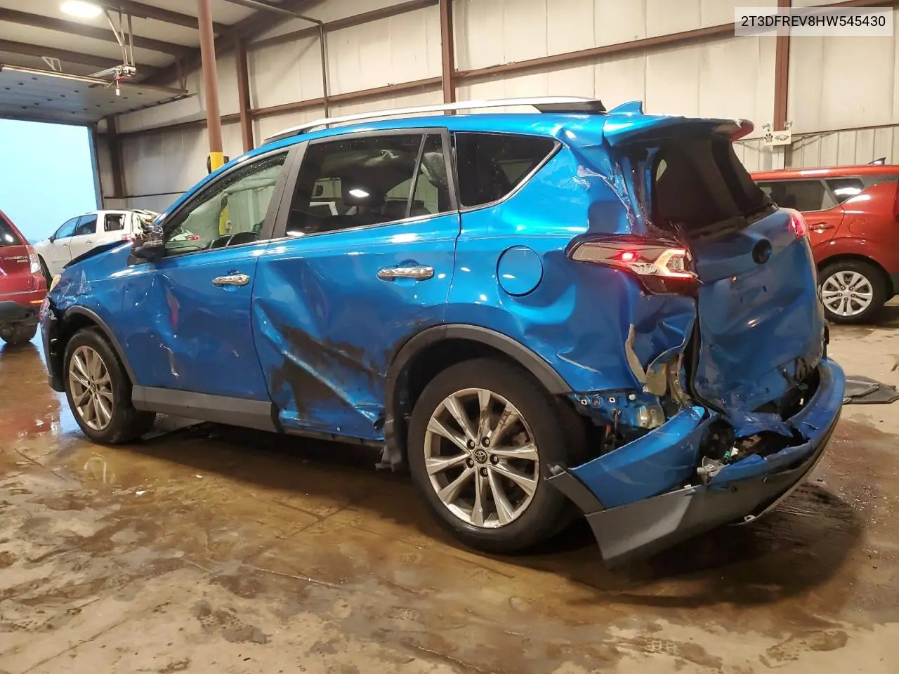 2017 Toyota Rav4 Limited VIN: 2T3DFREV8HW545430 Lot: 63076915