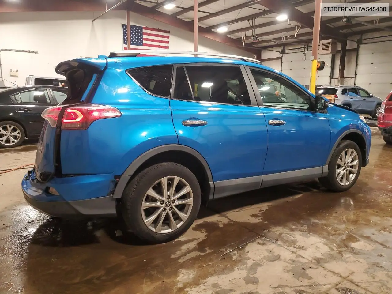 2017 Toyota Rav4 Limited VIN: 2T3DFREV8HW545430 Lot: 63076915