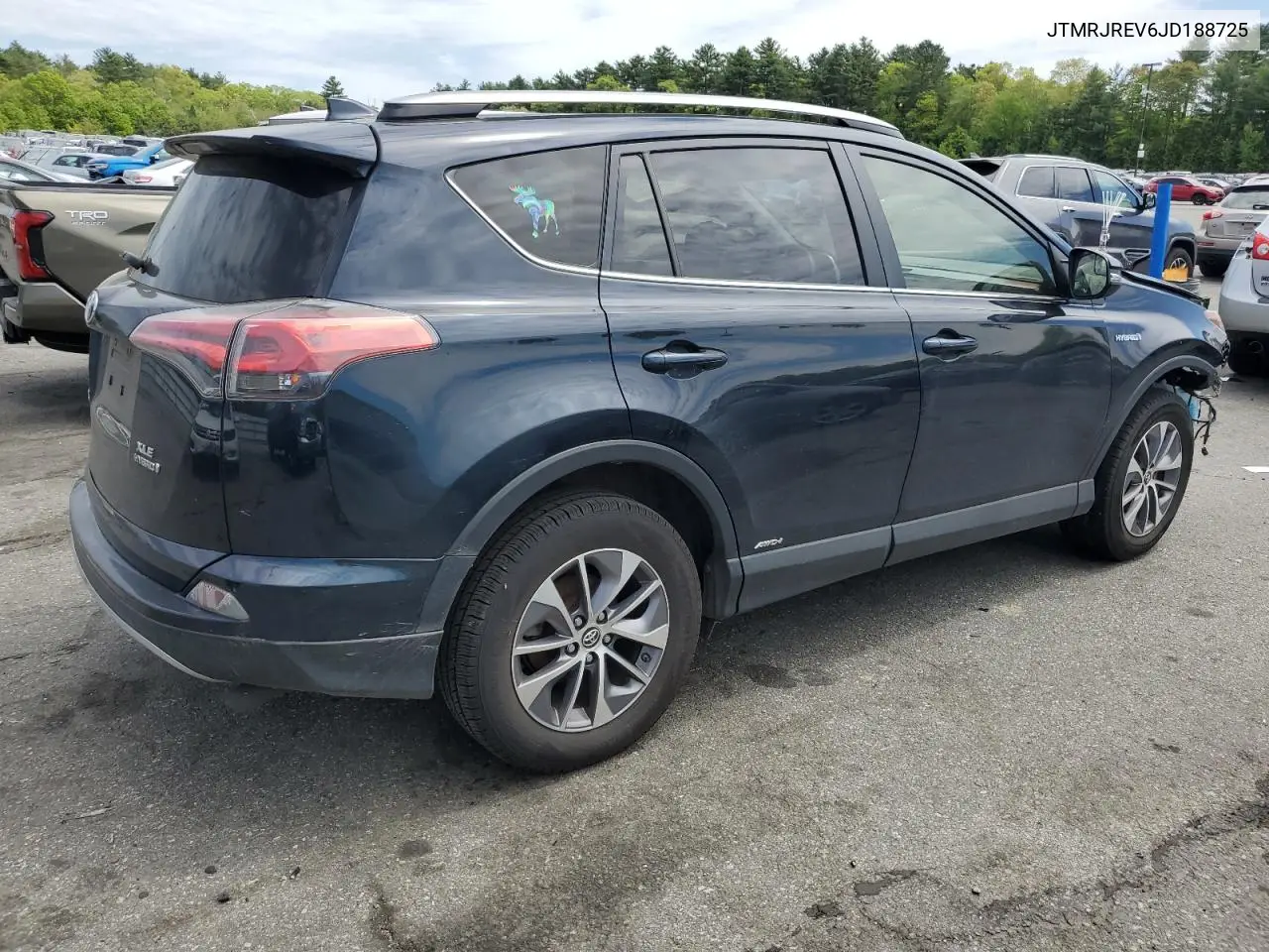 2018 Toyota Rav4 Hv Le VIN: JTMRJREV6JD188725 Lot: 56564545