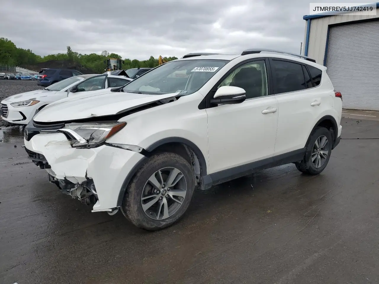 2018 Toyota Rav4 Adventure VIN: JTMRFREV5JJ742419 Lot: 57070855