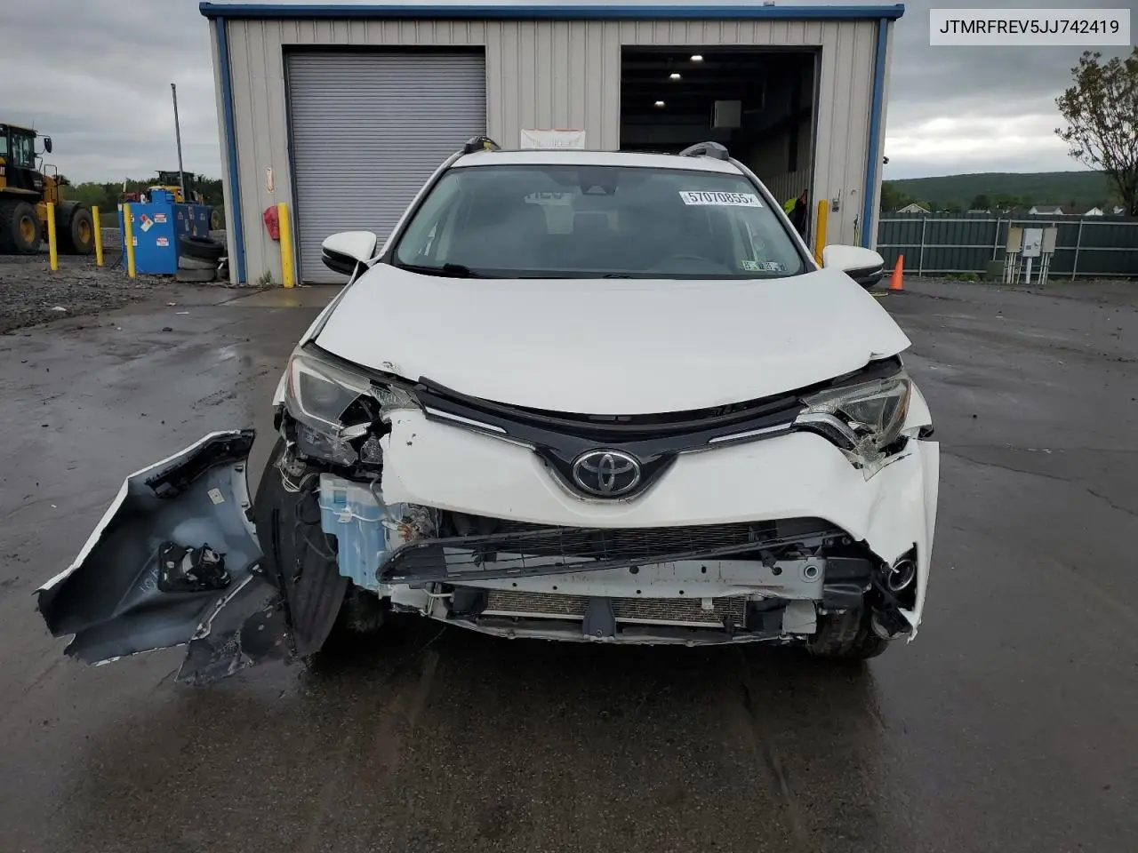 2018 Toyota Rav4 Adventure VIN: JTMRFREV5JJ742419 Lot: 57070855