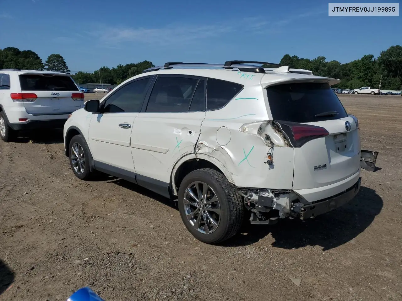2018 Toyota Rav4 Limited VIN: JTMYFREV0JJ199895 Lot: 62544525