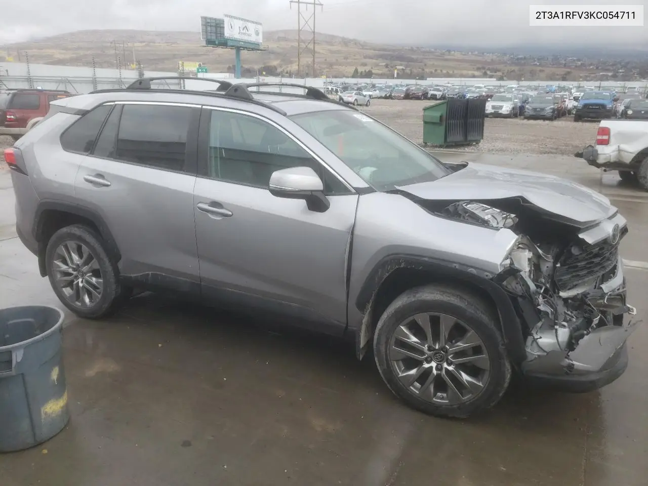 2019 Toyota Rav4 Xle Premium VIN: 2T3A1RFV3KC054711 Lot: 47451075