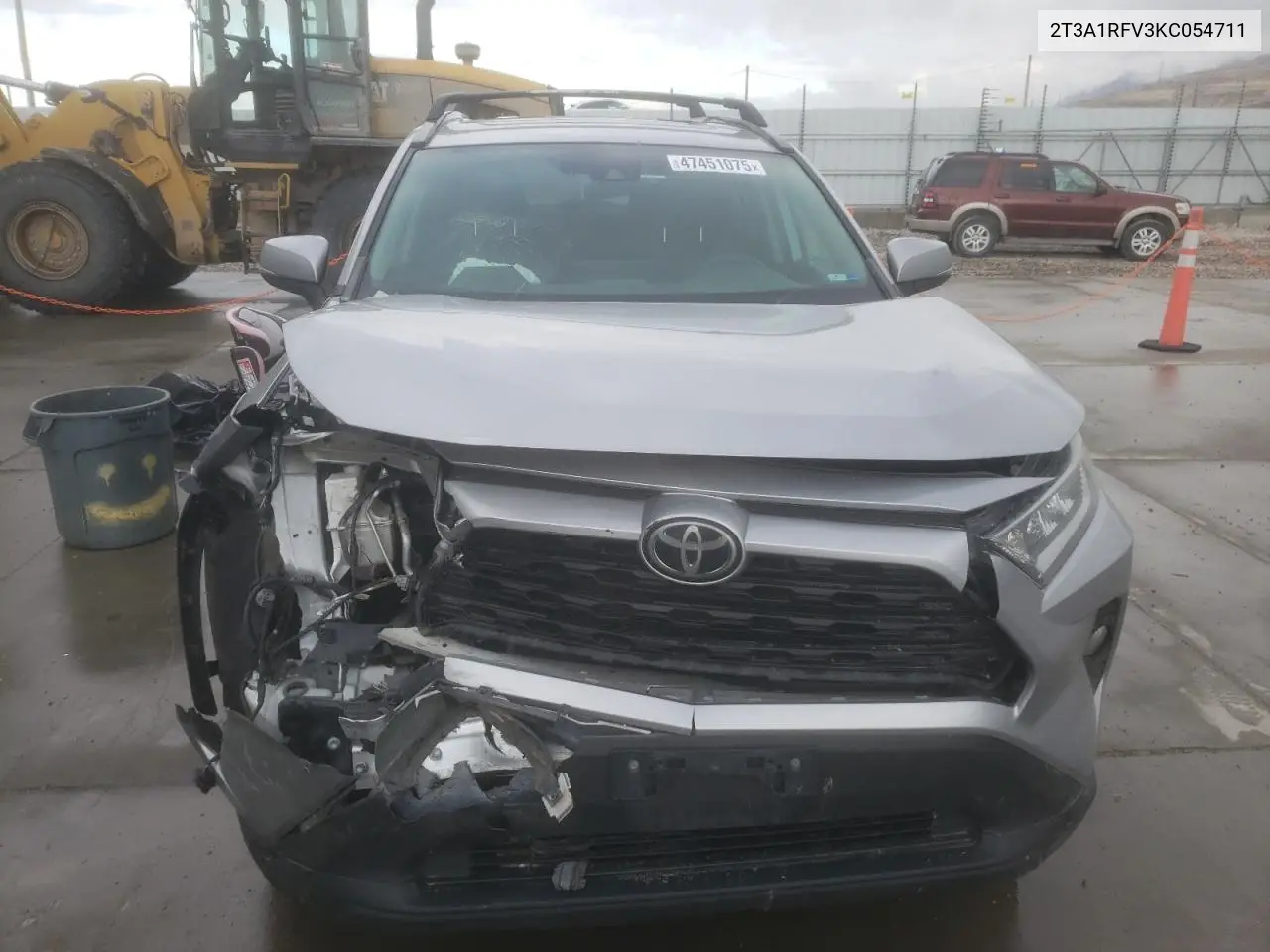 2019 Toyota Rav4 Xle Premium VIN: 2T3A1RFV3KC054711 Lot: 47451075