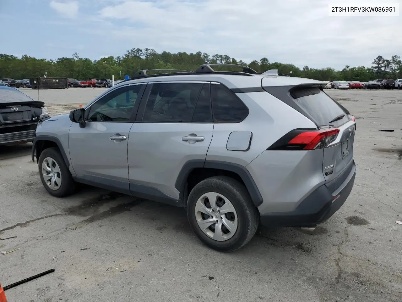 2019 Toyota Rav4 Le VIN: 2T3H1RFV3KW036951 Lot: 54156495