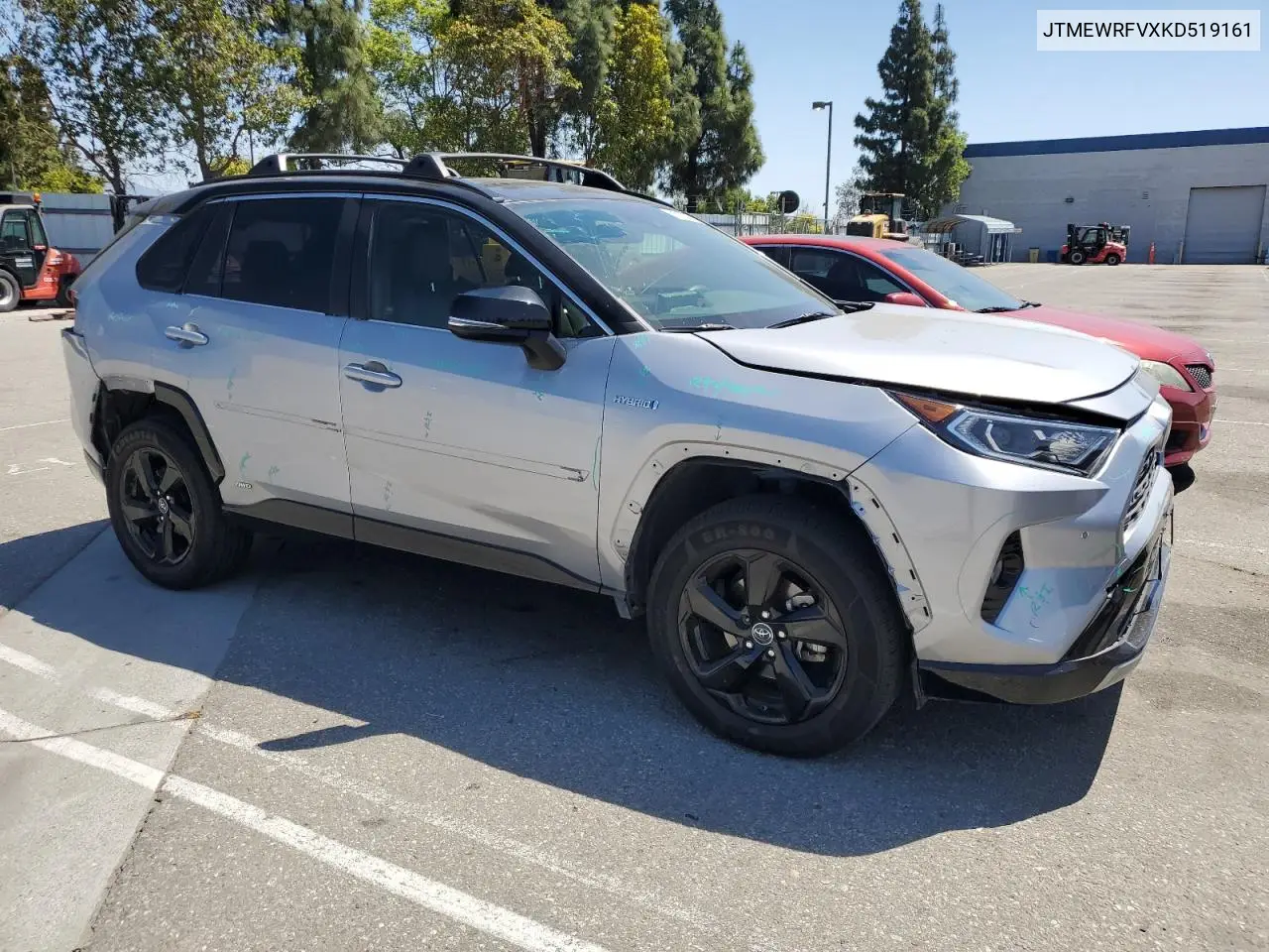 2019 Toyota Rav4 Xse VIN: JTMEWRFVXKD519161 Lot: 56267625