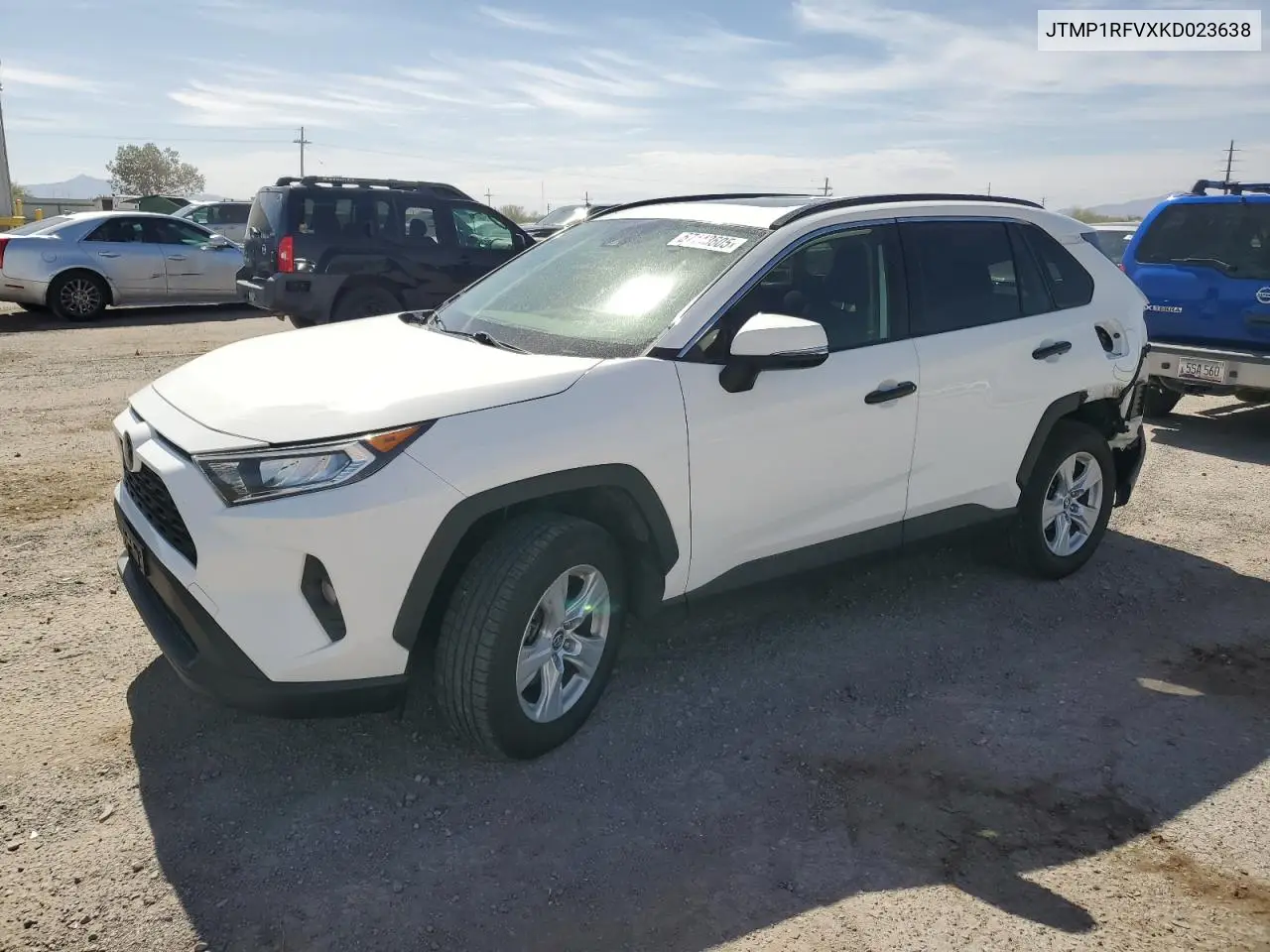 2019 Toyota Rav4 Xle VIN: JTMP1RFVXKD023638 Lot: 57143605
