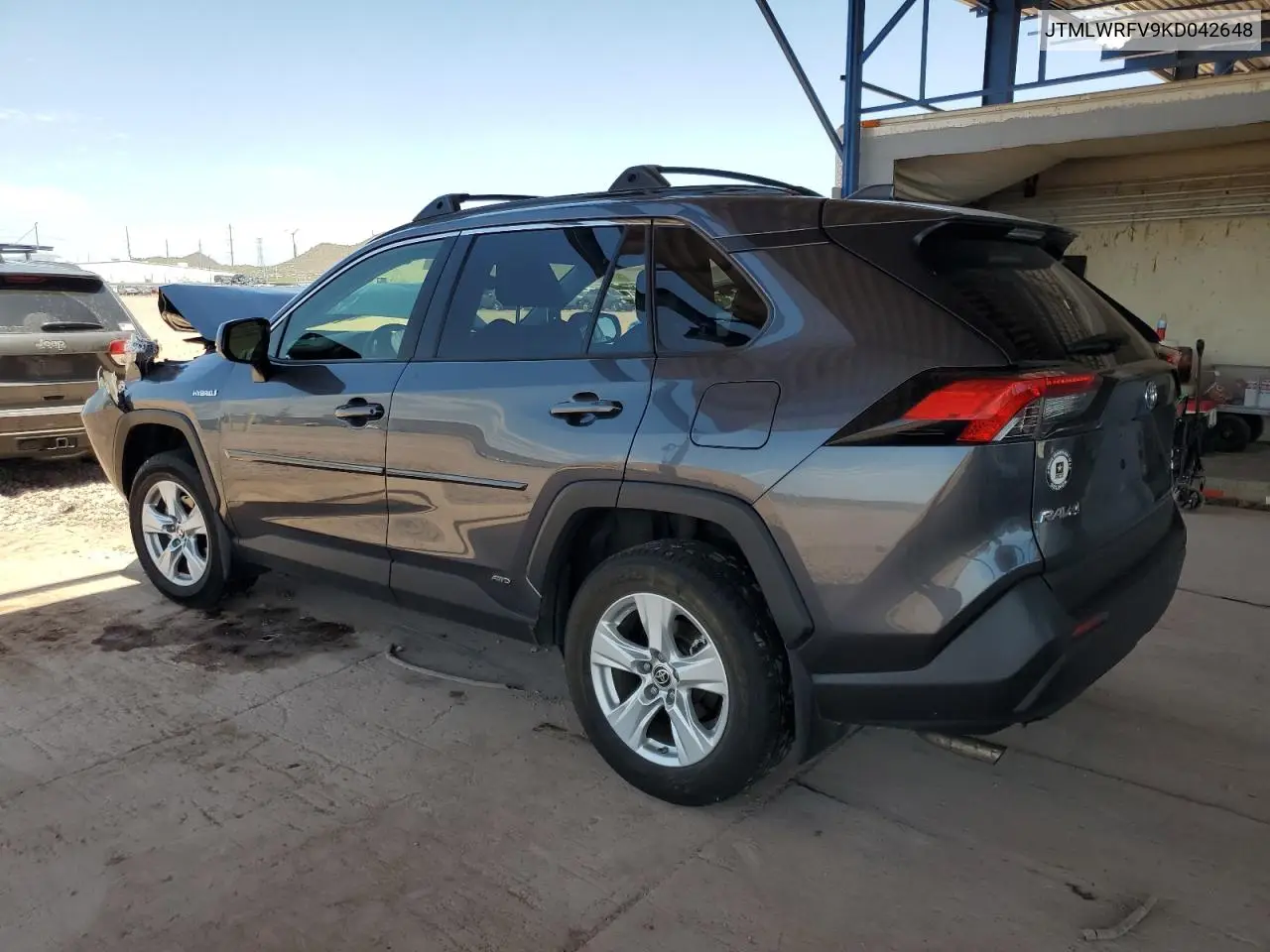 2019 Toyota Rav4 Le VIN: JTMLWRFV9KD042648 Lot: 63061855