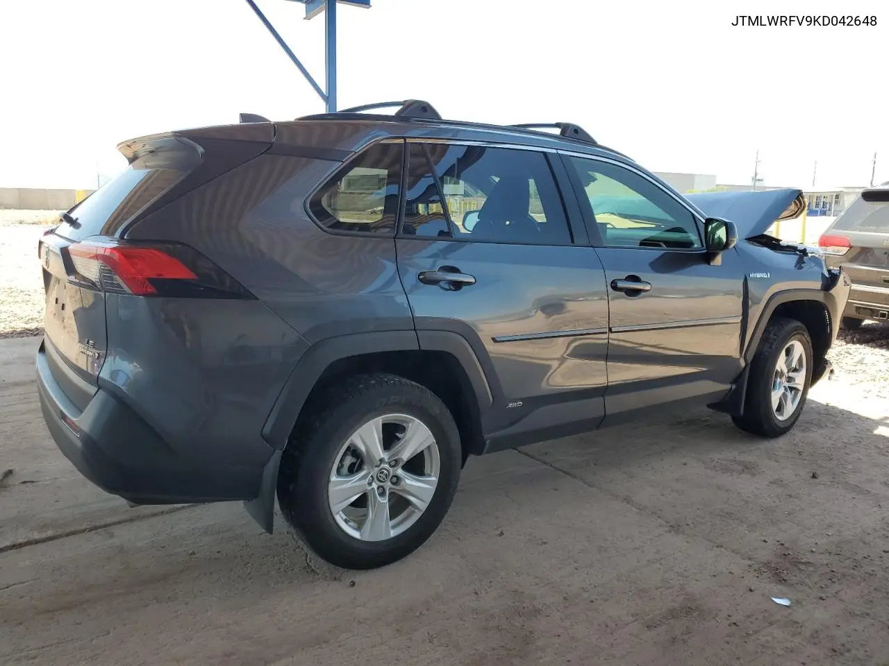 2019 Toyota Rav4 Le VIN: JTMLWRFV9KD042648 Lot: 63061855