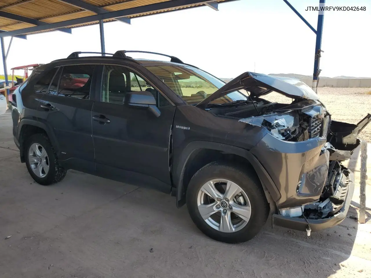 2019 Toyota Rav4 Le VIN: JTMLWRFV9KD042648 Lot: 63061855