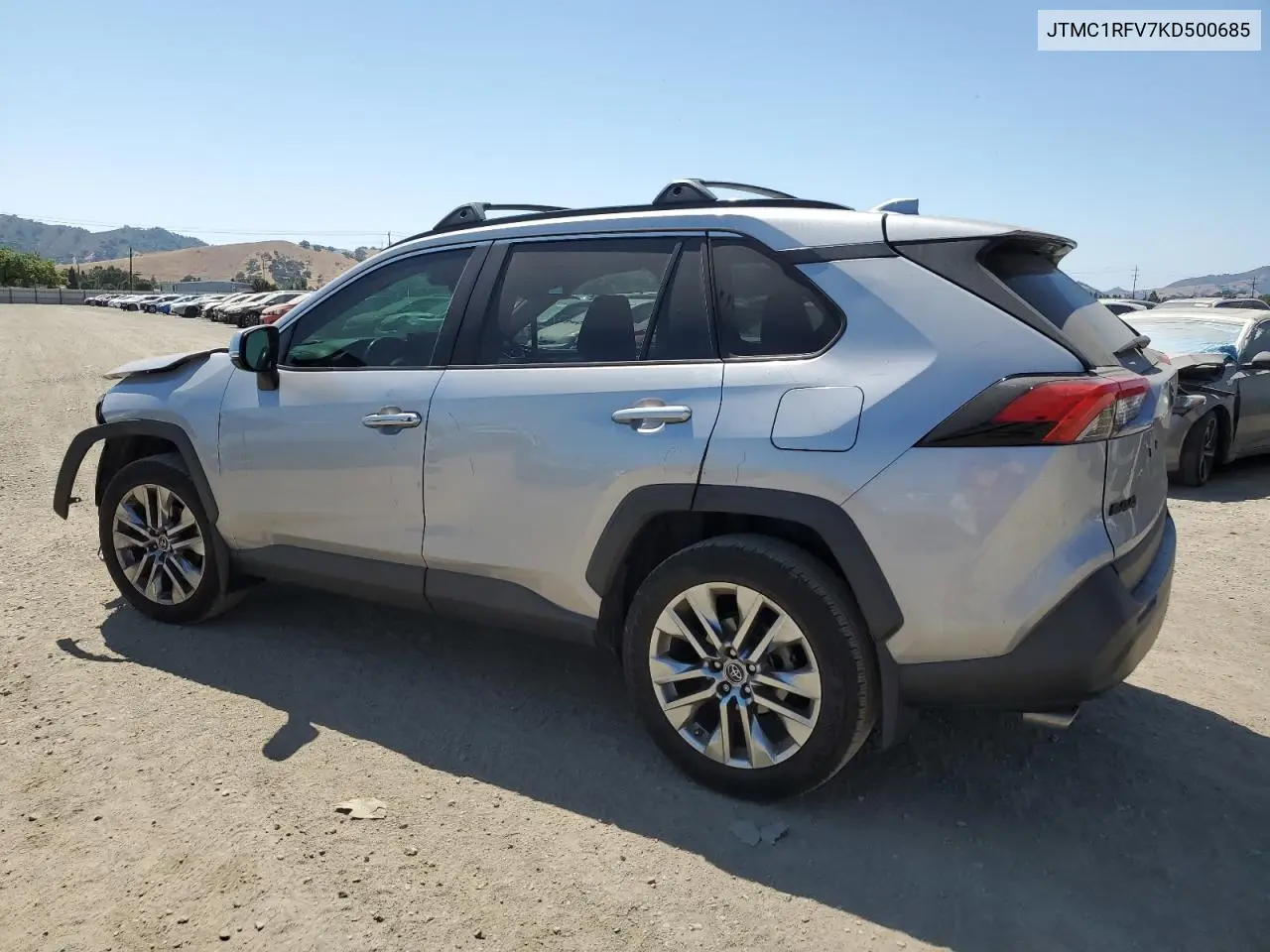 2019 Toyota Rav4 Xle Premium VIN: JTMC1RFV7KD500685 Lot: 63445775