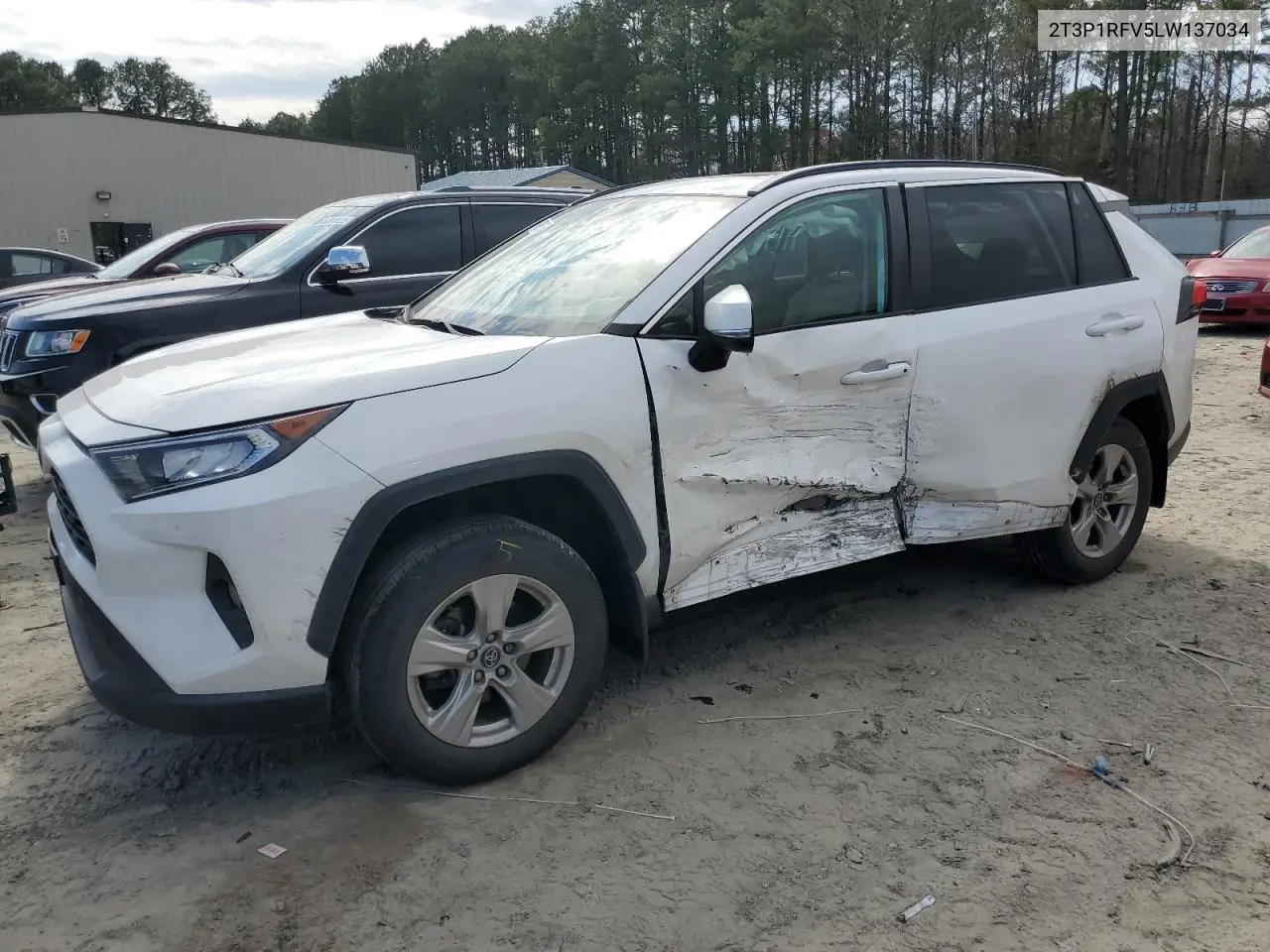 2020 Toyota Rav4 Xle VIN: 2T3P1RFV5LW137034 Lot: 50709555