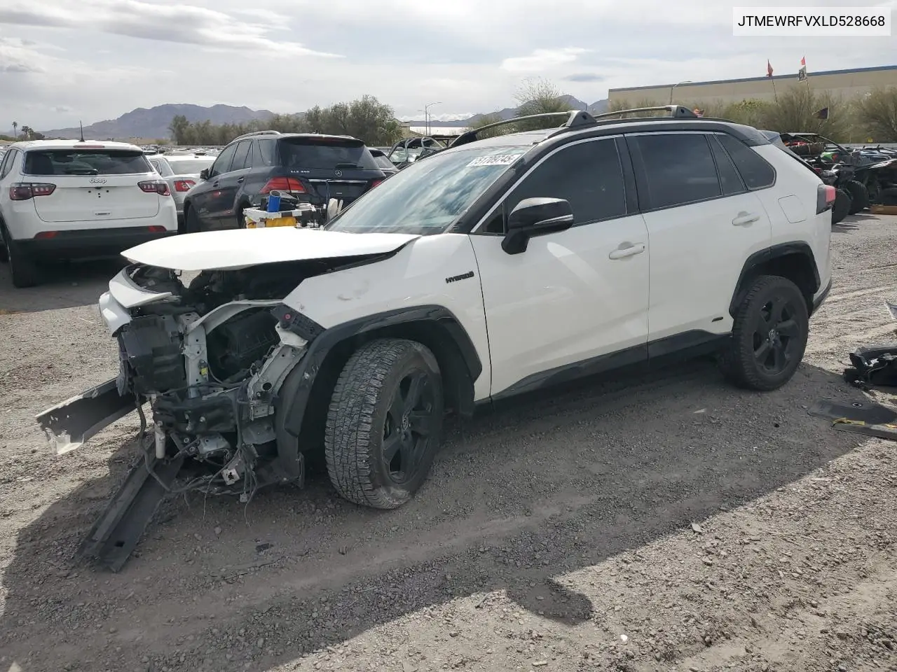 2020 Toyota Rav4 Xse VIN: JTMEWRFVXLD528668 Lot: 51709745