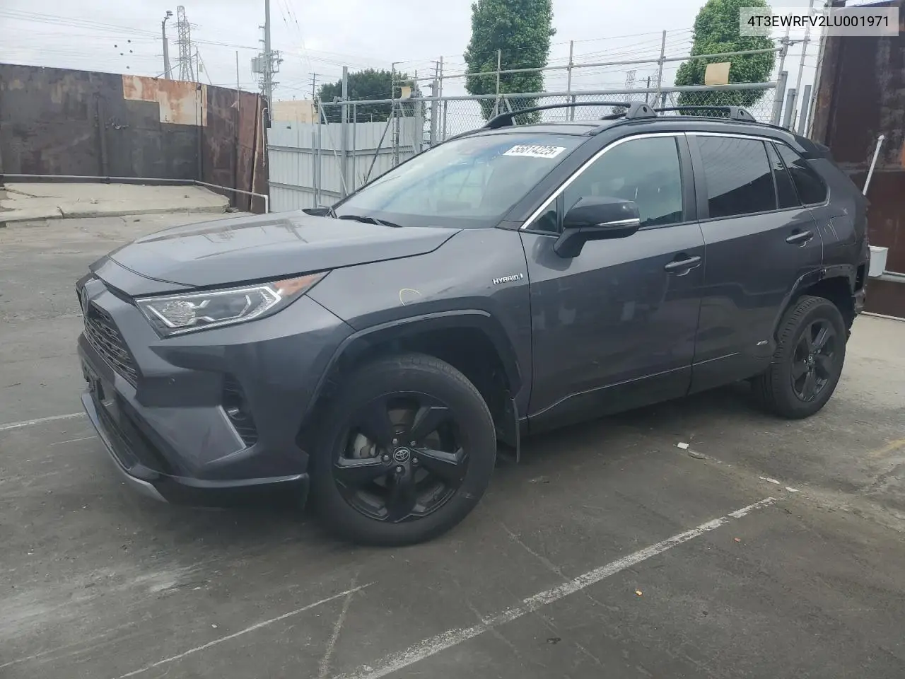 2020 Toyota Rav4 Xse VIN: 4T3EWRFV2LU001971 Lot: 55814225