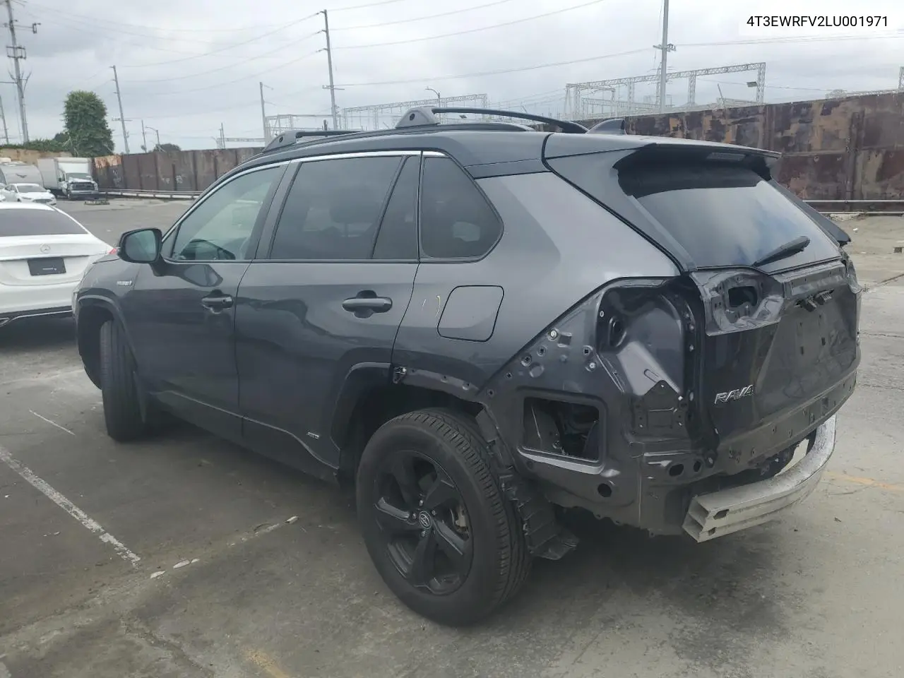 2020 Toyota Rav4 Xse VIN: 4T3EWRFV2LU001971 Lot: 55814225